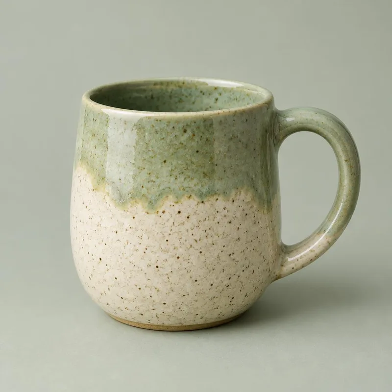 Handcrafted ceramic mug